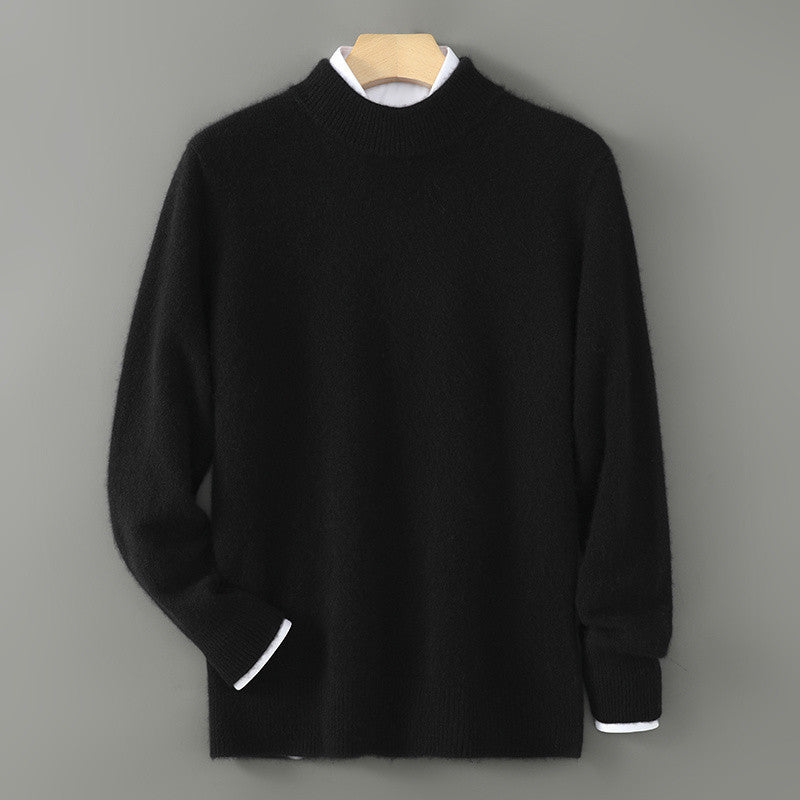 Pull Demi-Col Roulé Loose Automne-Hiver - Homme