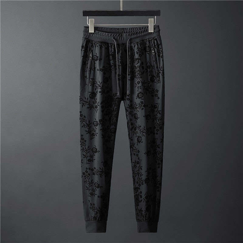 Ensemble Pull Jacquard Simple Col Rond - Homme
