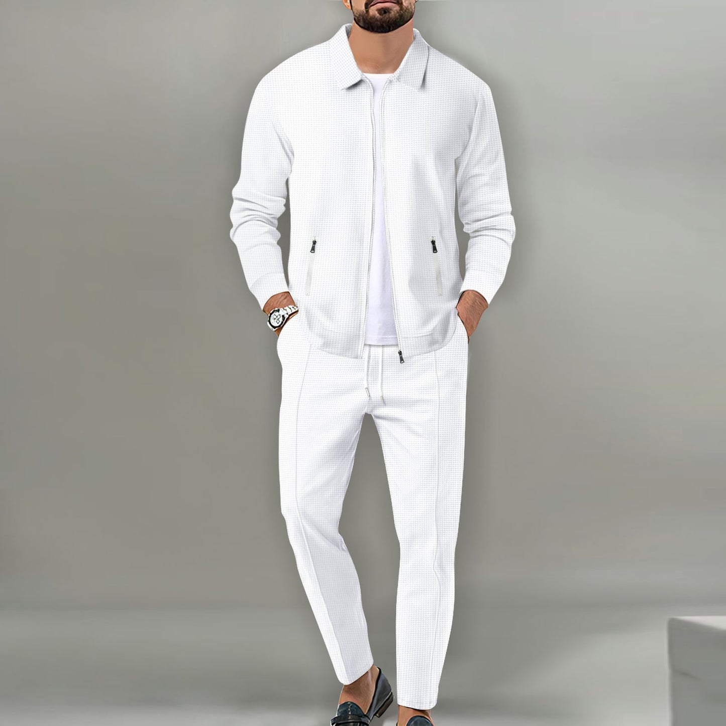 Cardigan Veste Zip - Coupe Slim