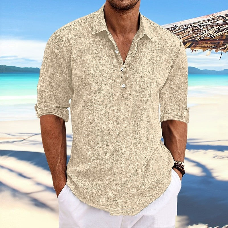 Chemise Chanvre Coton - Manches Longues