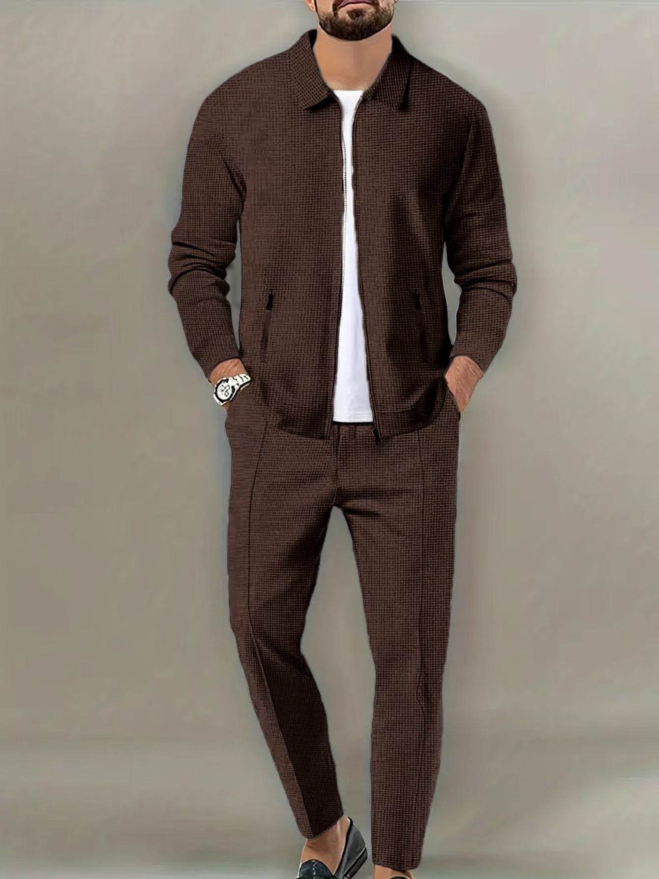 Cardigan Veste Zip - Coupe Slim