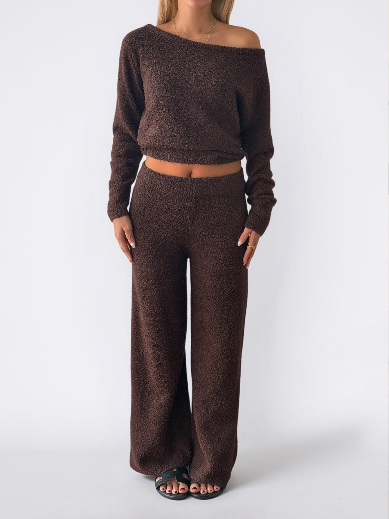Ensemble Sport Pull Pantalon Manches Longues - Femme