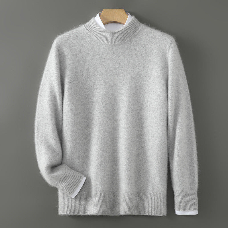 Pull Demi-Col Roulé Loose Automne-Hiver - Homme