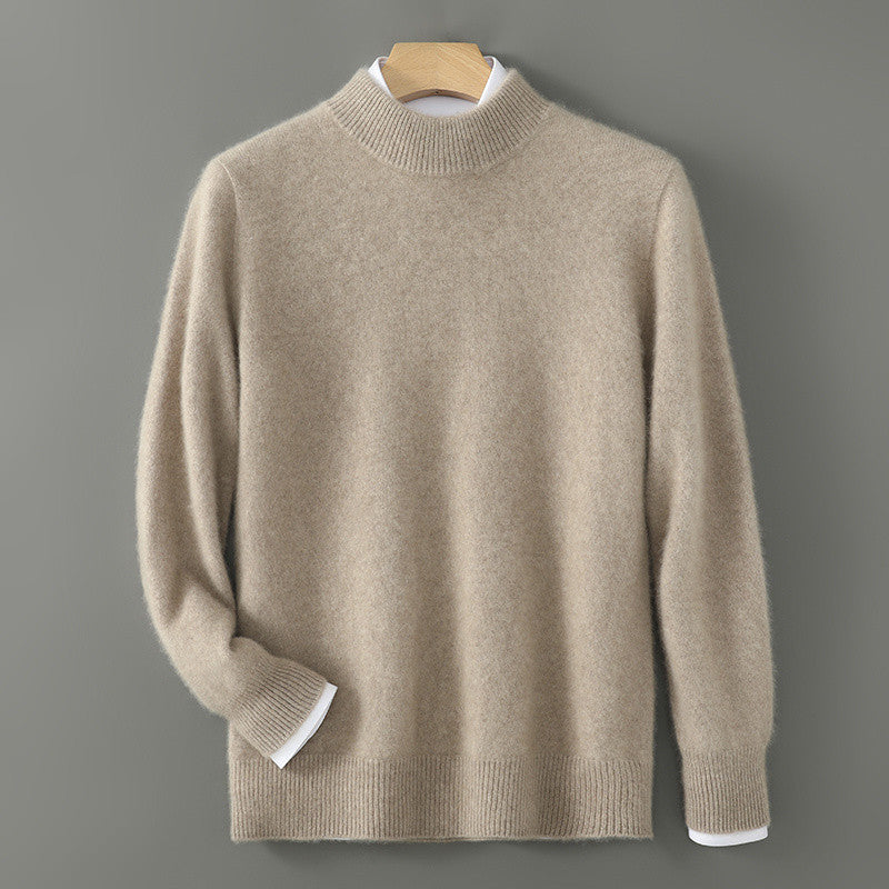 Pull Demi-Col Roulé Loose Automne-Hiver - Homme