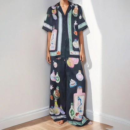 Ensemble Cardigan Vacances Assorti - Femme
