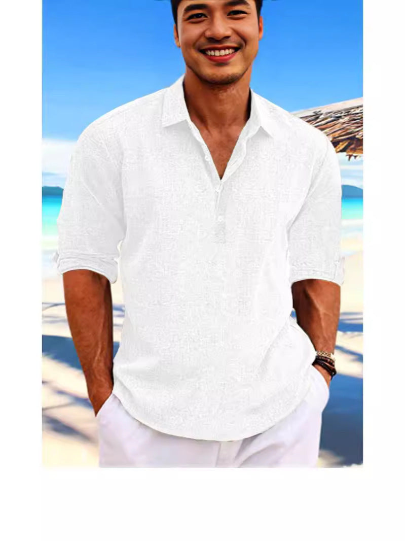 Chemise Chanvre Coton - Manches Longues