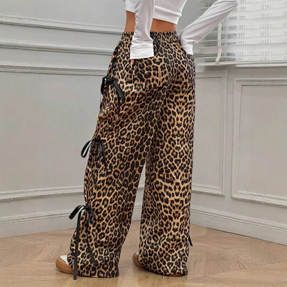 Pantalon Casual à Nœud - Confort Élastique