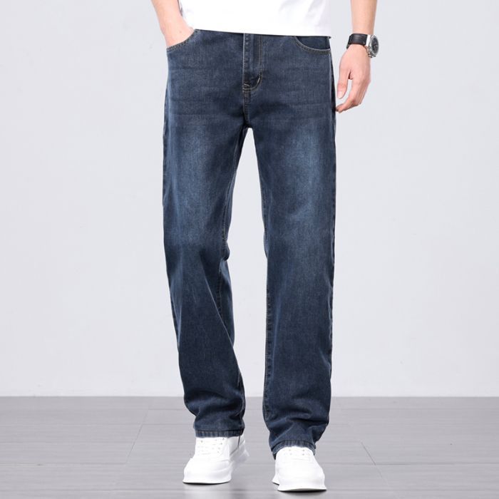 Jean Été Fin Loose Straight - Homme