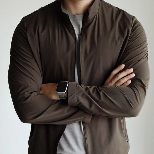 Veste Technique Légère Col Montant - Homme