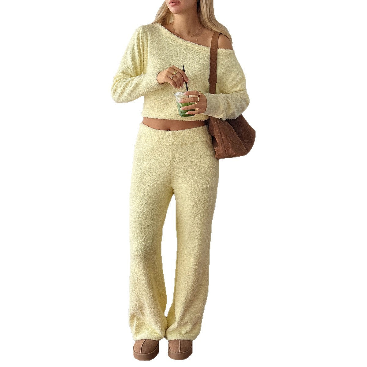 Ensemble Sport Pull Pantalon Manches Longues - Femme