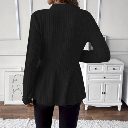 Cardigan Tricoté Un Bouton - Classique