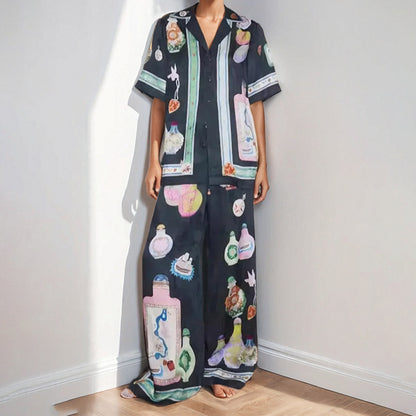 Ensemble Cardigan Vacances Assorti - Femme
