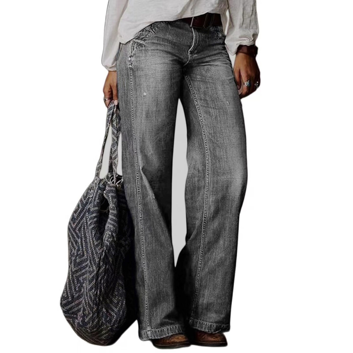 Jean Droit Casual Chic