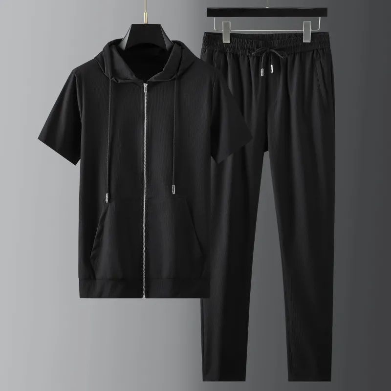 Ensemble Léger Fashion Manches Courtes Pantalon - Homme