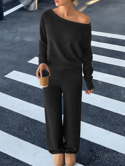 Ensemble Sport Pull Pantalon Manches Longues - Femme