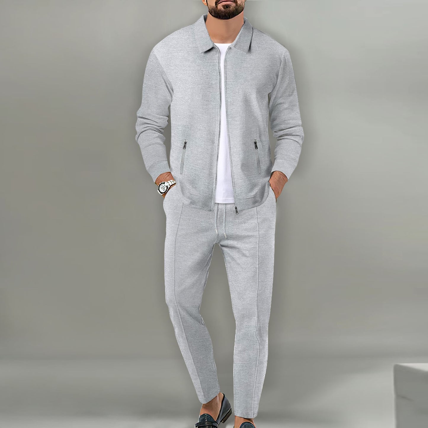 Cardigan Veste Zip - Coupe Slim