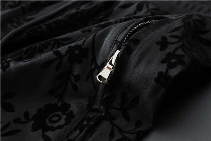 Ensemble Pull Jacquard Simple Col Rond - Homme