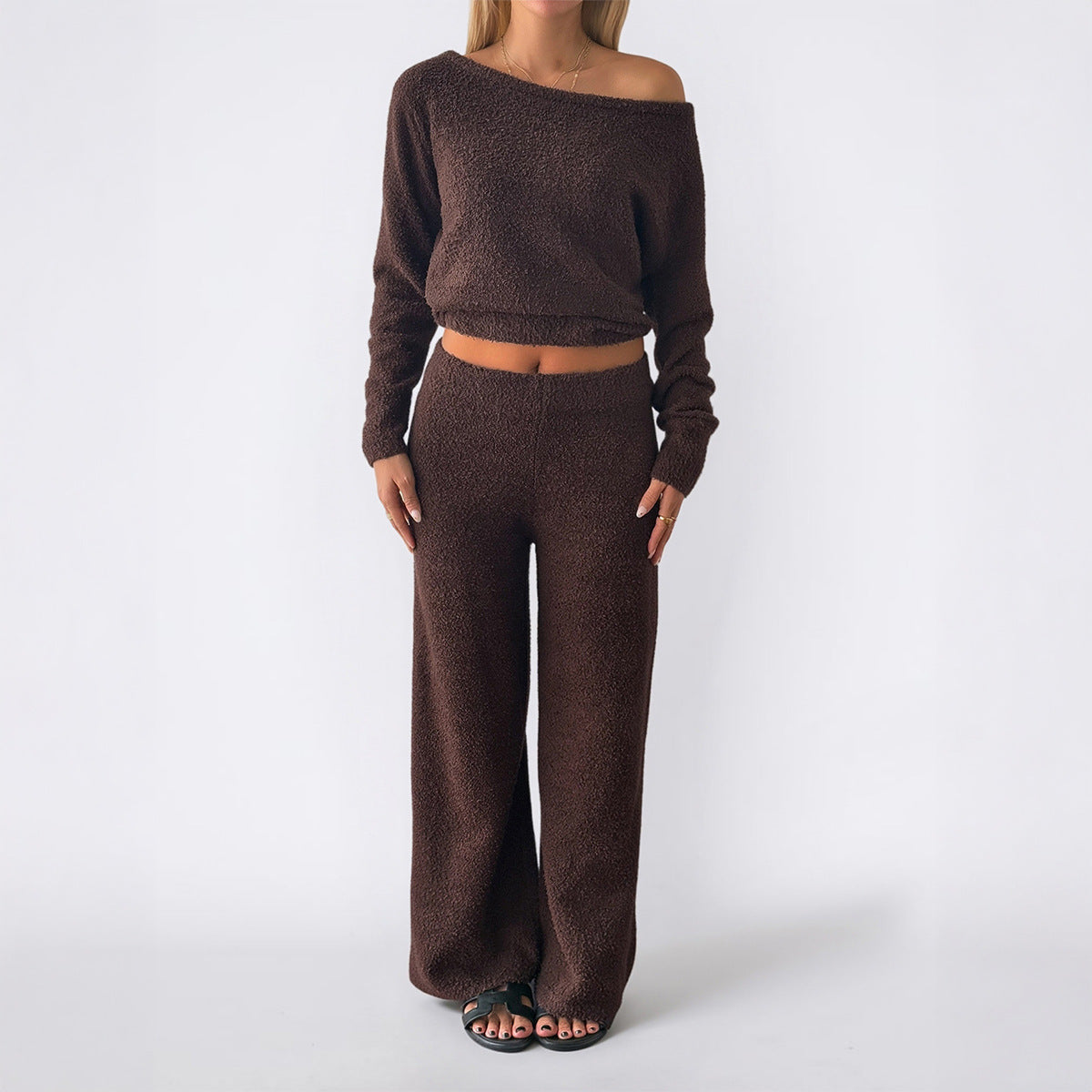 Ensemble Sport Pull Pantalon Manches Longues - Femme