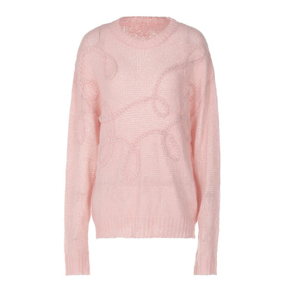 Pull Col Rond - Manches Longues Basique