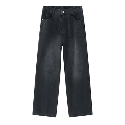Jean Coréen-Américain Taille Élastique Rétro - Homme