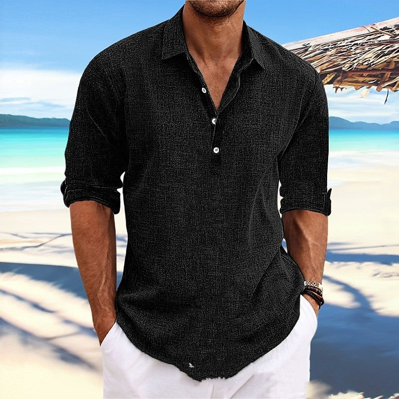 Chemise Chanvre Coton - Manches Longues