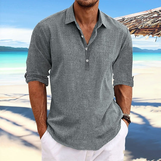 Chemise Chanvre Coton - Manches Longues