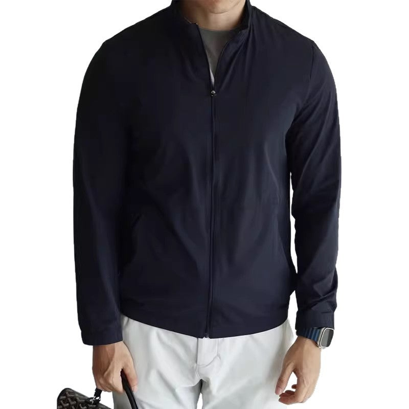Veste Technique Légère Col Montant - Homme