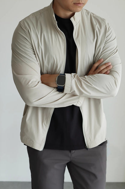 Veste Technique Légère Col Montant - Homme