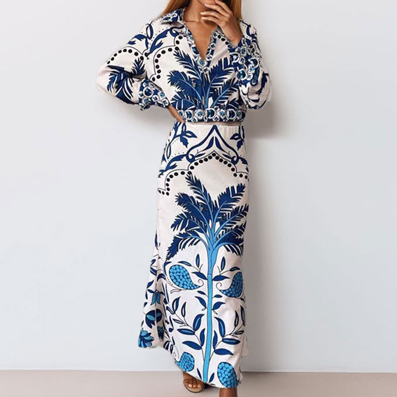 Ensemble Fleuri Début Printemps - Femme