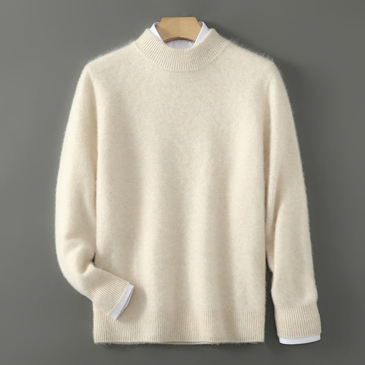 Pull Demi-Col Roulé Loose Automne-Hiver - Homme