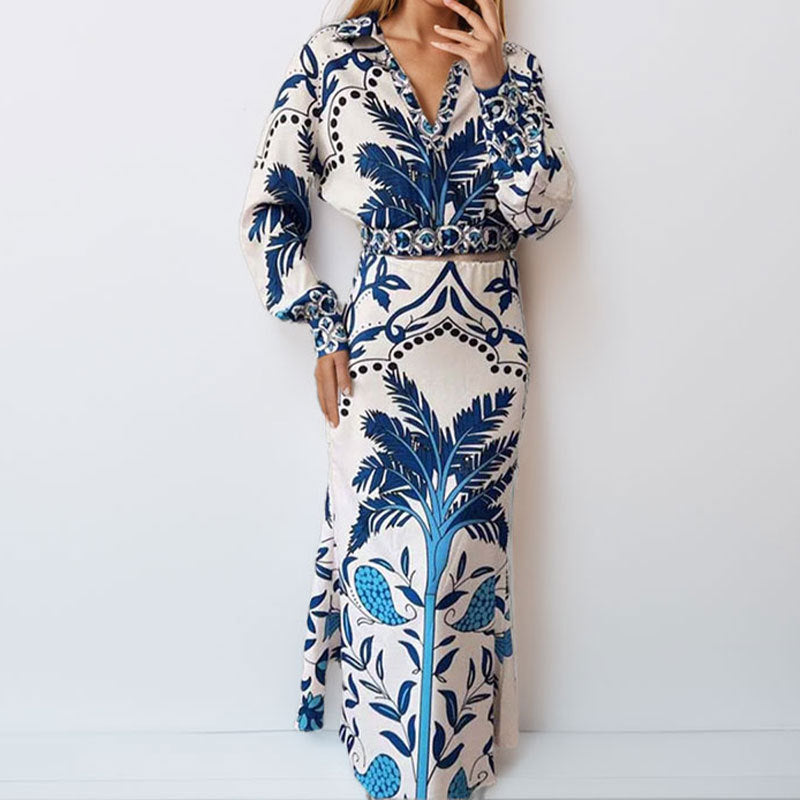 Ensemble Fleuri Début Printemps - Femme