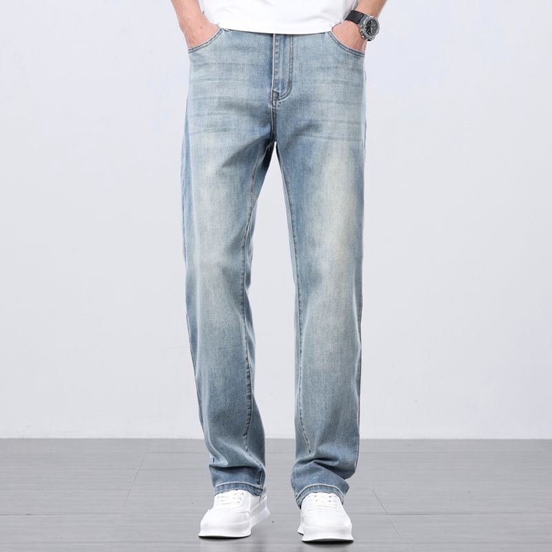 Jean Été Fin Loose Straight - Homme