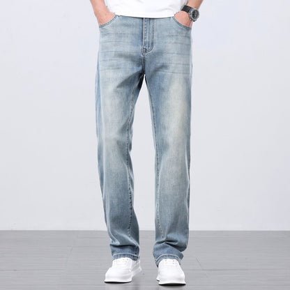 Jean Été Fin Loose Straight - Homme