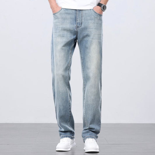 Jean Été Fin Loose Straight - Homme